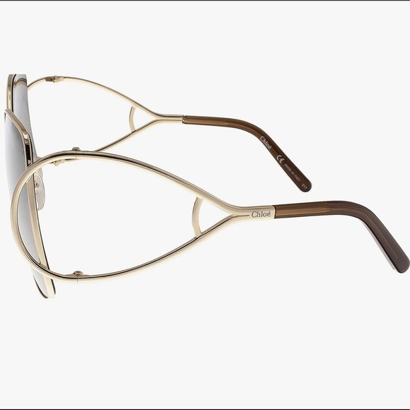 Chloe oversized retro sunglasses - Picture 3 of 12